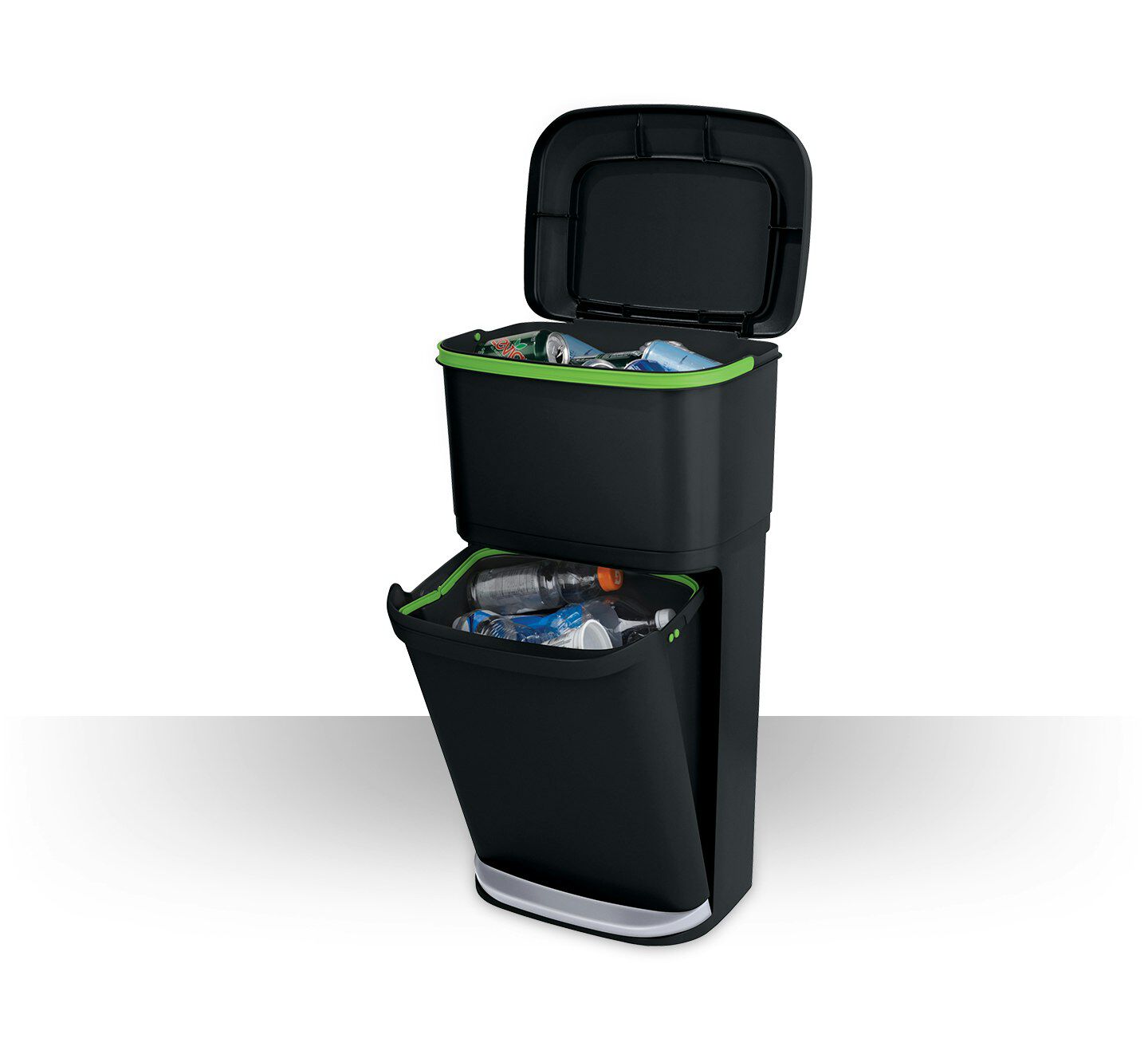 2in1 Recycler Bin